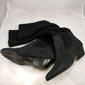 Knit Knee-High Boot